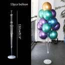 35/70/100/130cm balloon Stand Wedding Decoration Happy Birthday Party Balloon Stick Holder Baloon Accessories Festival Globos