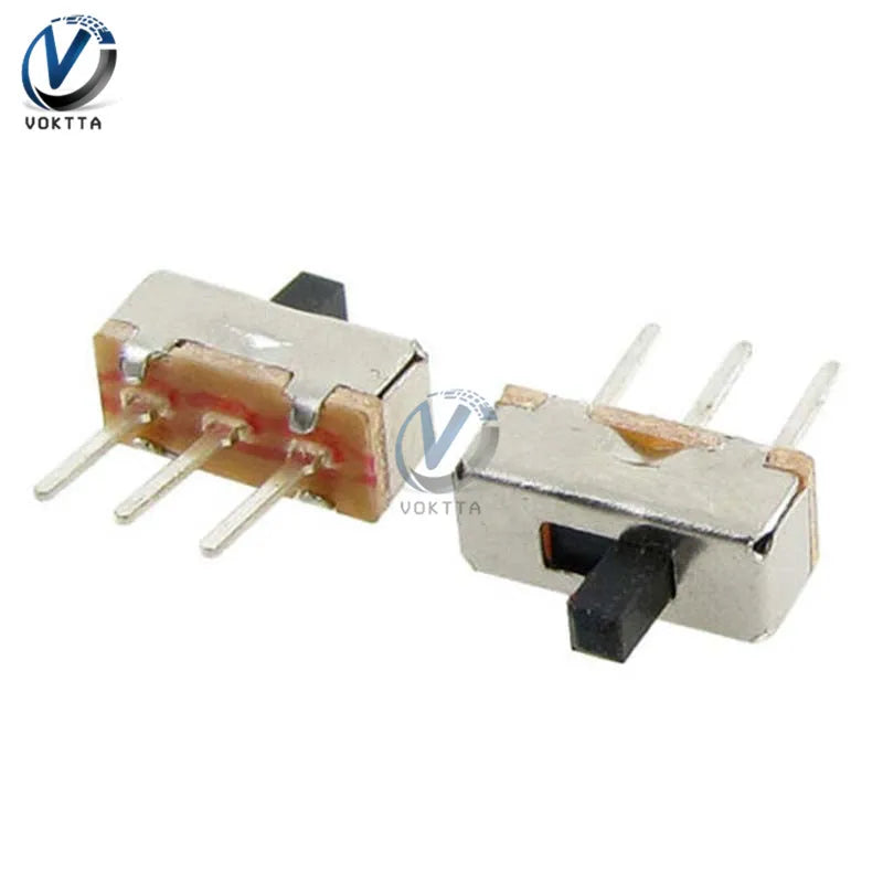 50Pcs Mini SS12D00G3 Switch Interruptor On-off 2 Position 3 Pin Toggle Switch Button Universal Slide for SMD PCB DPDT