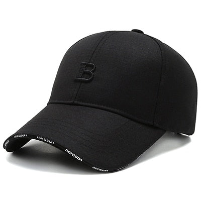 Men Women Black B Letter Baseball Cap Team for Men Snapback Hats Baseball Hat Mens Hats and Caps Embroidered Luxury high quality