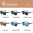 CRIXALIS Fashion Polarisierte Sonnenbrille für Herren Quadratisch Oversize Blendschutz Fahrer Spiegel Sonnenbrille Damen UV400 Brille Herren