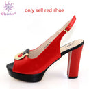 Neue Ankunft Italienische Schuhe mit passenden Taschen-Set, verziert mit Strass, Damen Schuhe und Taschen zum Anpassen Set Italien Party Pumps