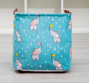 2021 New Cube Folding Storage Box Clothes Storage Bins For Toys Organizers Baskets for Nursery Office Closet Shelf