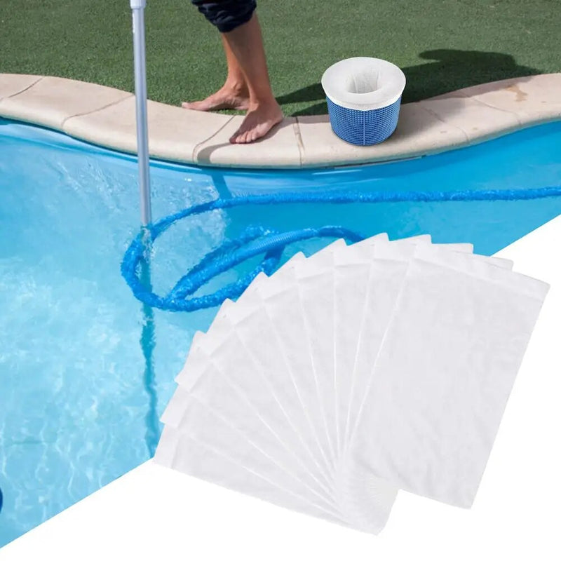 5-20PCS Pool Skimmer Socks Household Perfect Savers Nylon Mesh Design for Filters Baskets Skimmers Swimming Pool Daily Care