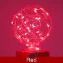 LED Edison String Light Bulb E27 110V 220V G95 Colorful RGB Lighting Copper Wire Bulb Home Decor Holiday Night Light Lamp