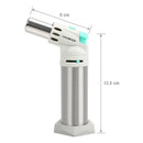 HAUSHOF Refillable Kitchen Torch Adjustable Flame for DIY Creme Brulee BBQ Baking Butane Gas Not Included