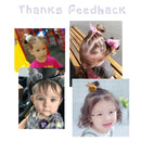 Korean Children's Hair Clips Cute Rabbit Elastic Hair Rubber Bands Winter Plush Bunny Hairpins Headband Girls Hair Accessories