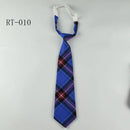 Women Plaid JK Neck Tie Girls Lazy Skinny Slim Cute Necktie Plaid Uniform School Student Neckties Gravatas Cravat Boys Neckwear