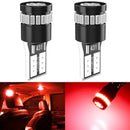 2 Stück T10 W5W LED Canbus Birnen 168 194 fehlerfreie LED Standlichter Innenraum-Kuppelleuchten 24SMD 3014 Weiß 12V für Audi BMW Benz