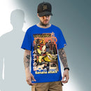 UPRISING Hip Hop men cotton T-shirt fashion loose men BF student banana print short-sleeved tees cool man wear Round neck tshirt