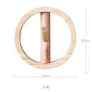 Wood Wall Hooks Decorative Clothes Hanging Hook Crochet Nordic Wooden Cloth Holder Organizer Hangers for Home Hotel Dorm Decor