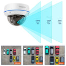 MISECU Super HD 5MP 4MP H.265 Surveillance IP POE Camera Audio Microphone Dome Indoor Security Home Camera Metal Email Push P2P