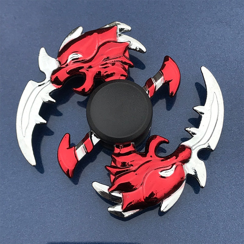 Metal Ninja Fidget Spinner Mobile Phone Game Series Finger Spinner Relief Stress Toys Hobbies for Adult Office Spinner Toy