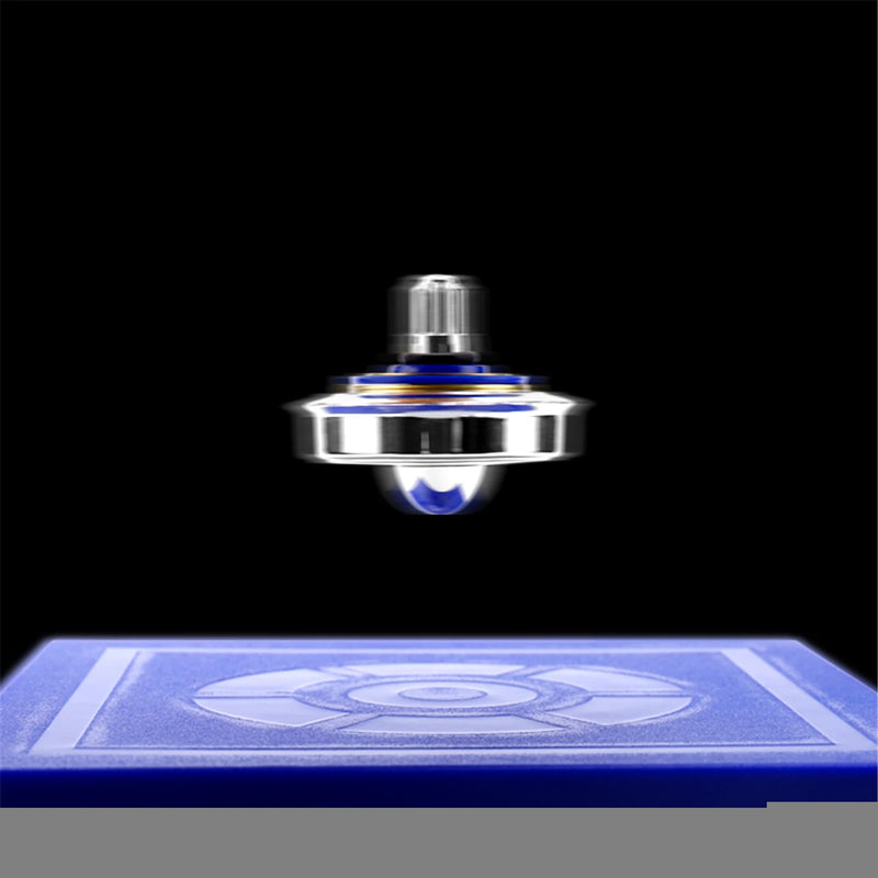 Kids Magnetic Spinning Tops Levitation Magic Gyro Gyroscope Suspended UFO Floating Levitating Classic Toy