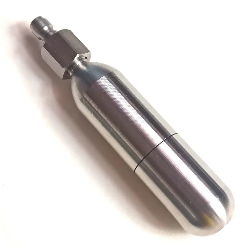 Refillable Co2 Cartridge Fast Charging for 8g 12g 16g Recycle Cylinder Riding Cycling Fill Fitting Disconnect Inflation Adapter