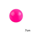 1pc TPR Decompression Ball Sticky Squash Ball Suction Decompression Toy Sticky Target Ball Children's Toy Response capability