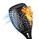 4Pcs Solar Flame Lamp Outdoor Torch Lights IP65 Safety Waterproof Light Flicker Lights for Garden Decoration Landscape Lawn Lamp