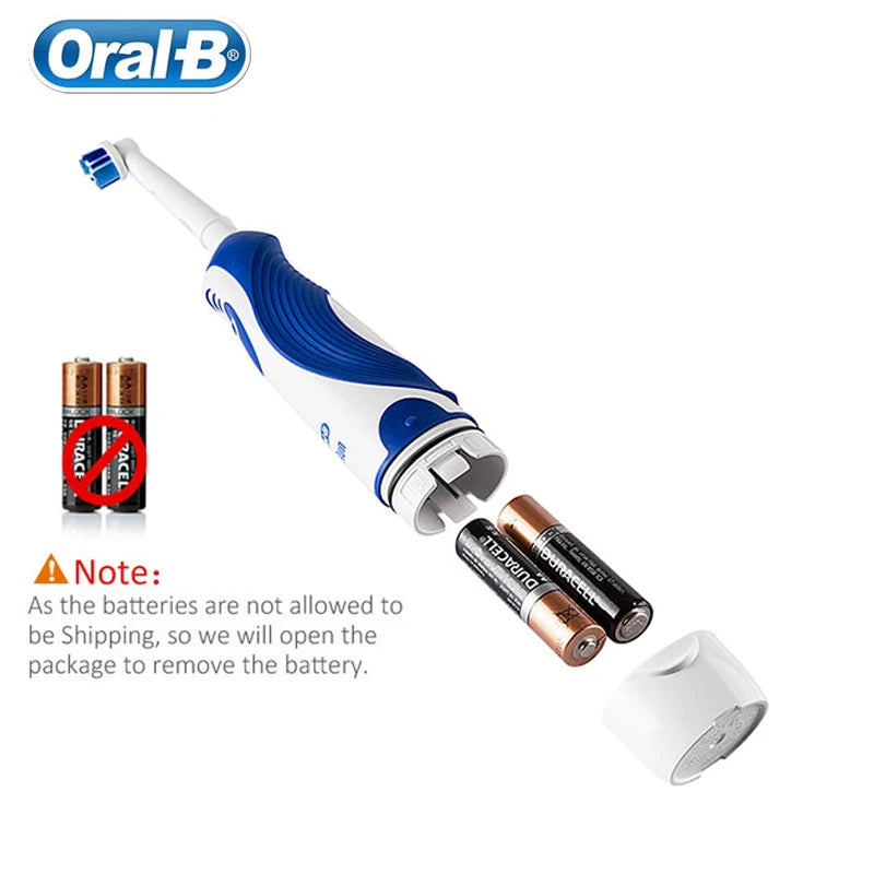 Oral B Sonic Electric Toothbrush Rotary Precision Deep Clean Teeth White DB4010 Adult Tooth Brush + 4/8 Replaceable Brush Head