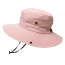 K106 Women's Bucket Hat Panama 2021Fashion Sun Visor Breathable Fisherman Protection Hat Ponytail Cap Summer Hats Beach Sun Hats