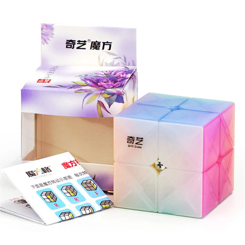 QiYi Warrior W Warrior S 3x3x3 Magic Cube Sail W Professional Qidi S 2x2x2 Speed Puzzle 2x2 3x3 Cubo Magico Educational Toys