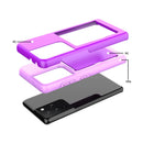 Candy Color Kartenfächer Business Case für Samsung Galaxy S21 Ultra S20 FE Note 20 S10 Plus 5G Hülle für S21+ Note 10 Plus