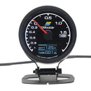 GReddi Water Temp Oil pressure Gauge Multi D/A LCD Digital Display Turbo Boost Car Gauge 2.5 Inch 60mm Water Temp Gauge 7 Color