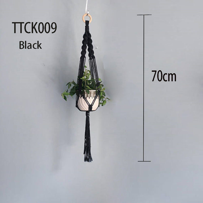 New arrival macrame plant hanger macrame pot hanger macrame plant pot tray plant holder