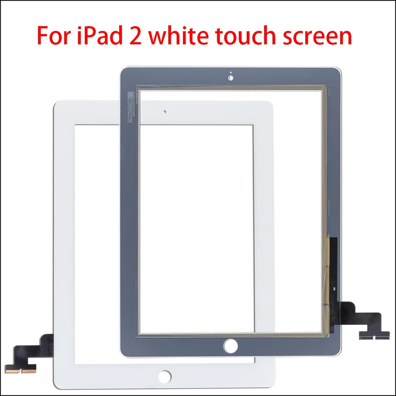 For iPad 2 3 4 A1395 A1396 A1397 A1403 A1416 A1430 A1458 A1459 A1460 Touch Screen Digitizer Sensor Glass Panel With Middle Frame