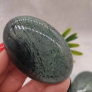 1pcs  Natural Peacock Eye Stone Green Malachite Palm Stone Raw Gemstone Crystal Meditation Healing Energy Mineral