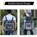 Benepaw Breathable Dog Carrier Sturdy Reflective Foldable Pet Backpack Lightweight Travel Puppy Carrying Bag Security Clip