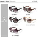 SIMPRECT Polarized Sunglasses Women 2023 UV Protection Oversized Square Sun Glasses Luxury Brand Quality UV400 Shades For Women