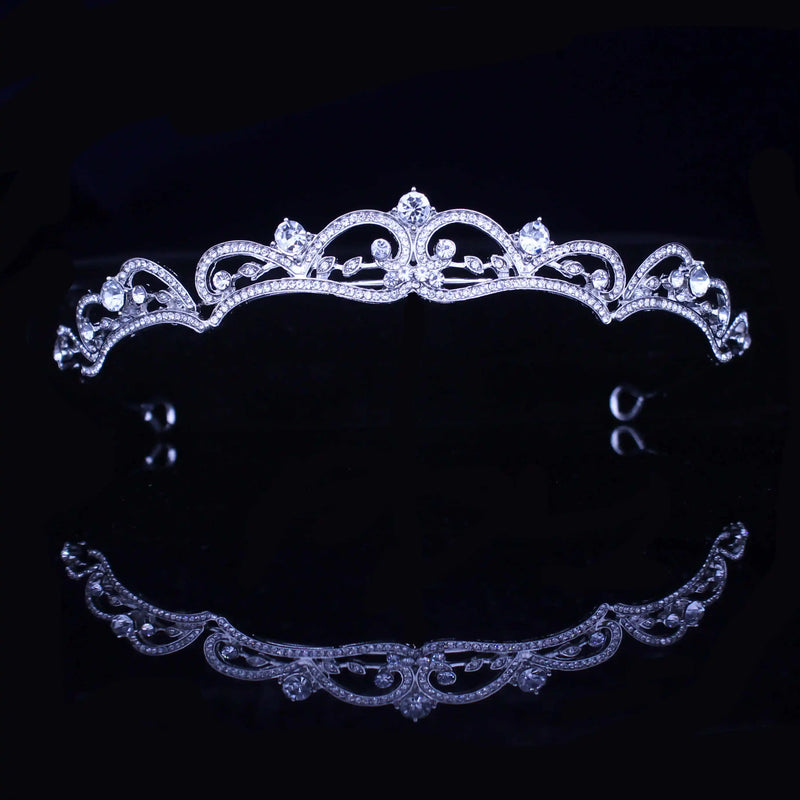 8 Designs Crystal Wedding Bridal Tiara Crown For Women Prom Head Diadem Hair Ornaments Wedding Bride hair Jewelry accessories