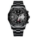 FNGEEN New Concept Quartz Watches Fashion Casual Military Sports Wristwatch Waterproof Luxury Men&