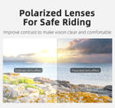 The Aero Sentinel | Polarized Cycling Glasses with 5-Lens Interchange System