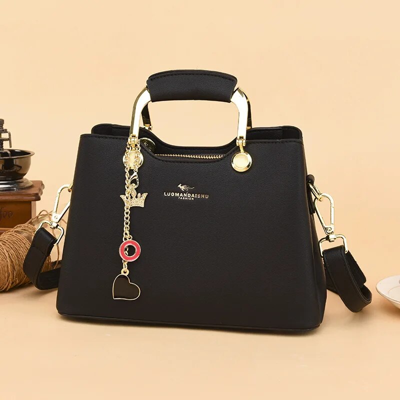 Recommended boutique women's bags new 2021 messenger bag shoulder bag large-capacity ladies fashion handbag