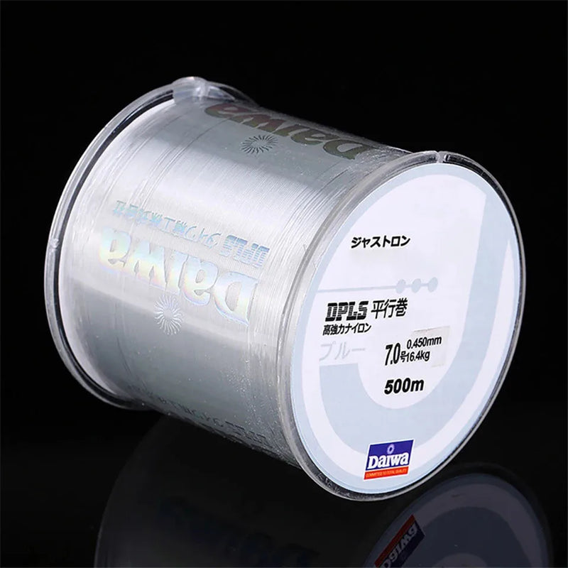 High Quality Multiple color 500m Super Strong Fishing Line Japan Monofilament Nylon Fishing Line 2-35LB