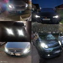 2 Stück T10 W5W LED Canbus Birnen 168 194 fehlerfreie LED Standlichter Innenraum-Kuppelleuchten 24SMD 3014 Weiß 12V für Audi BMW Benz