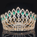 Crystal Queen Hochzeit Tiara Krone Braut Festzug Haarschmuck Barock Diadem Kopfschmuck Damen Braut Kopfschmuck Accessoires