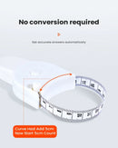 Automatic Telescopic Tape Measure 150cm/60 inch self retracting triple circumference ruler sewing ruler waist ruler Dropshipping