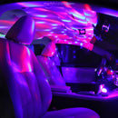 Car USB Ambient Light DJ RGB Mini Colorful Music Sound Led Apple USB Interface Holiday Party Atmosphere Interior Dome Trunk Lamp