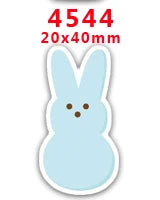 Easter Flatback Resin for DIY, Planar Resin Crafts, Custom, Phone Decorations, PR41, 10 Pcs