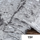 Stretch Crushed Velvet Fabric Upholstery Velour Cloth For Sofa and Curtain,Red,Black,Grey,Teal,Green,Blue,Pink