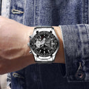 2023 Top Brand Luxury Watch Fashion Casual Military Quartz Sports Wristwatch Full Steel Waterproof Men's Clock Relogio Masculino