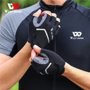 WEST BIKING Cycling Gloves Half Finger Anti Slip Shockproof Bike Gloves Gel Pad Summer Women Men Sports MTB Road Bicycle Gloves