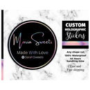 Custom Holographic shiny stickers, Rainbow Holographic vinyl stickers, personalized holo stickers, holographic custom sticker