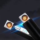 Novelty Briquet Electrique Encendedores Recargables Electrico Veiper Eletronico Flameless Smoking Lighter Portable Fire Starter