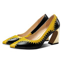 The Sienna | Hand-Finished Genuine Leather Court Heel — Italian Spring Collection