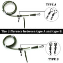 Carp Fishing Equipment Hair Rig Quick Change Swivels For Fishing Accessories Carp Tubing Anti Tangle Sleeve Carp Tackle Set