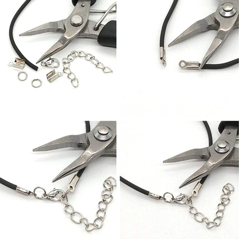 Accessories Set Jewelry findings Clip buckle Lobster Clasp Open Jump Rings Earring Hook Jewelry Making kit for Supplies