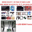 Unlimited 2.8 EU Red Kess V5.017 KTAG V7.020 4 LED 2.25 BDM Frame K-TAG 7.020 Master KESS 5.017 OBD2 Tuning ECU Programmer Tool
