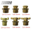 1/4 3/8 1/2  Brass Drain Valve Air Compressor Drain Valve  For Air Compressor Tank Replacement Part Long Service Life